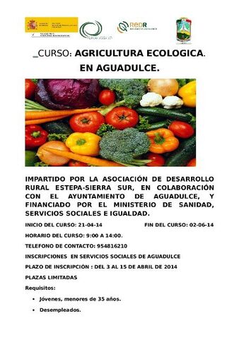 CARTEL CURSO AGRIDULTURA ECOLOGICA AGUADULCE (2)