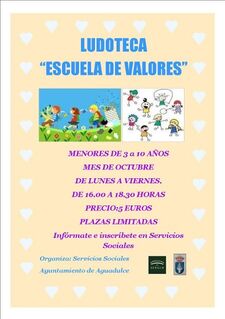 cartel ludoteca OCTUBRE